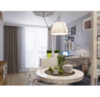 Căn hộ 25m² đẹp với nội thất cực kỳ hợp lý